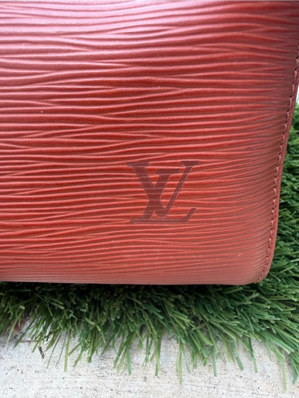 Louis Vuitton LV Hand Bag Speedy 25 Brown Epi Kenyan Fawn